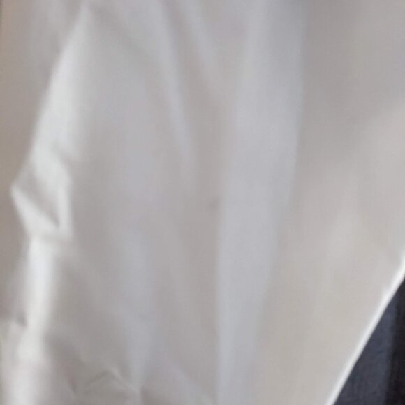 Croft & Barrow Mens Dress Shirt 17-36 White Button Down Office Formal Internship - Picture 3 of 8